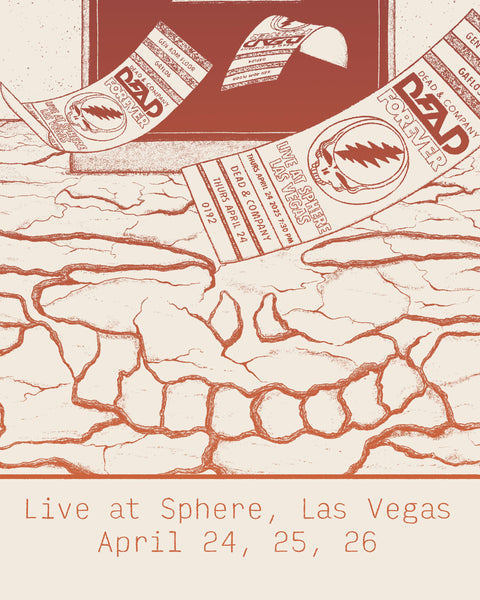 Dead & Company Official Sphere Poster