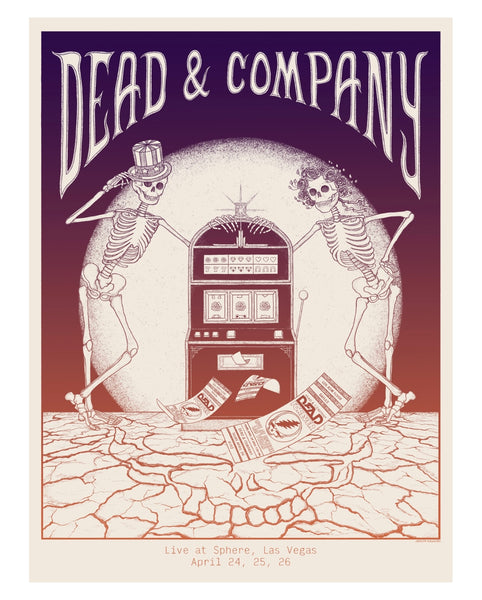 Dead & Company Official Sphere Poster